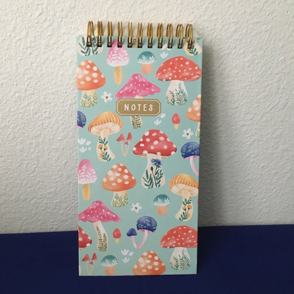 Spiral Mushroom Notepad